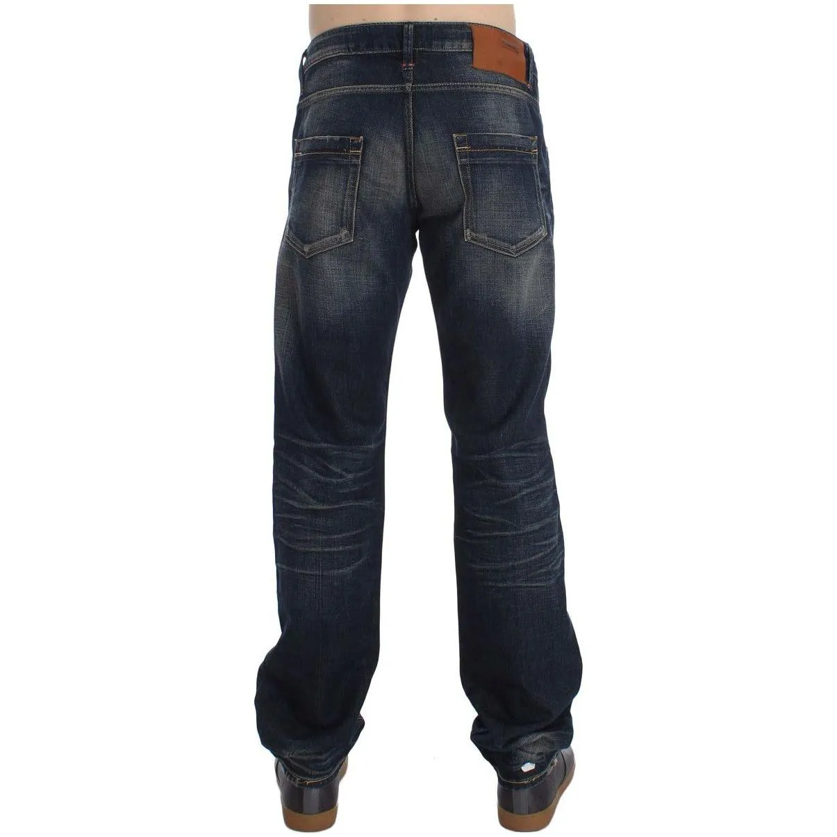 Acht Elegant Straight Fit Low Waist Men's Jeans