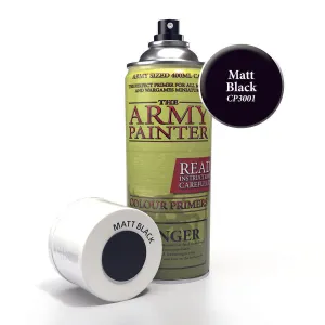 Army Painter: Matte Black Primer (Spray)