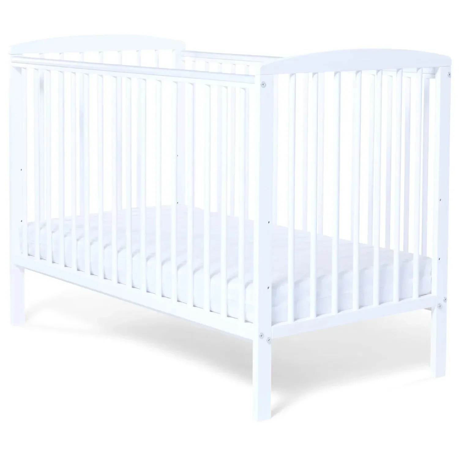 Baby Elegance Starlight Cot - White