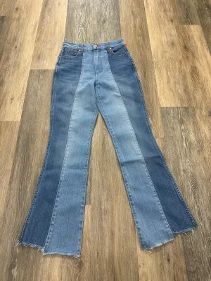 Blue Denim Jeans Boot Cut Wrangler, Size 1