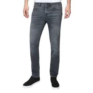 HUGO BOSS Delaware3 Slim-Fit Jeans in Charcoal Denim