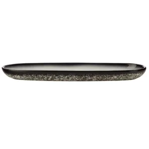 Caviar Granite Oblong Platter - 40 x 12.5cm