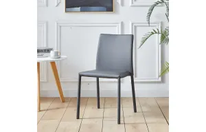 Charles Dining Chair in Grey