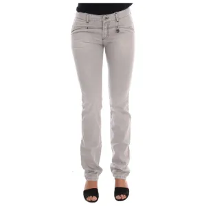 Costume National Sophisticated Gray Super Slim Jeans