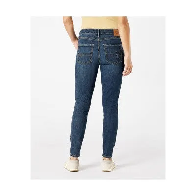 DENIZEN from Levi's Women's Mid Rise Regular Fit Full Skinny Jeans Heavyweight