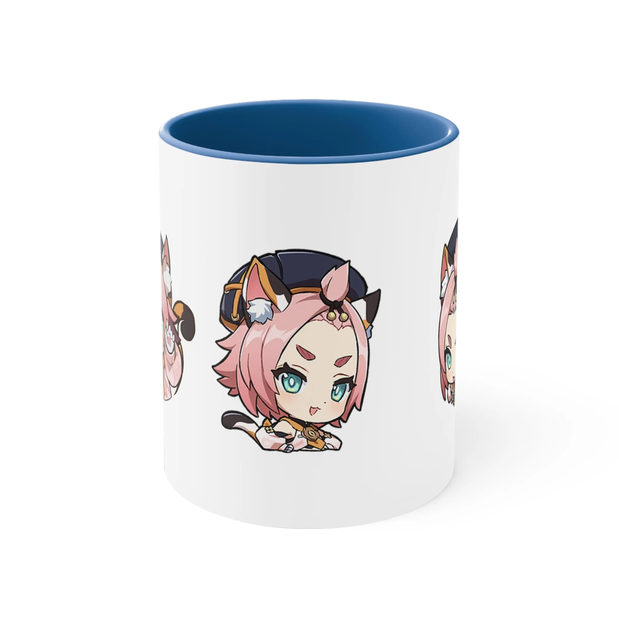 Diona Genshin Impact Accent Coffee Mug, 11oz Cups Mugs Cup Gift For Gamer Gifts Game Anime Fanart Fan Birthday Valentine's Christmas