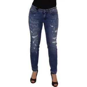 Dolce & Gabbana Chic Low Waist Skinny Denim Jeans