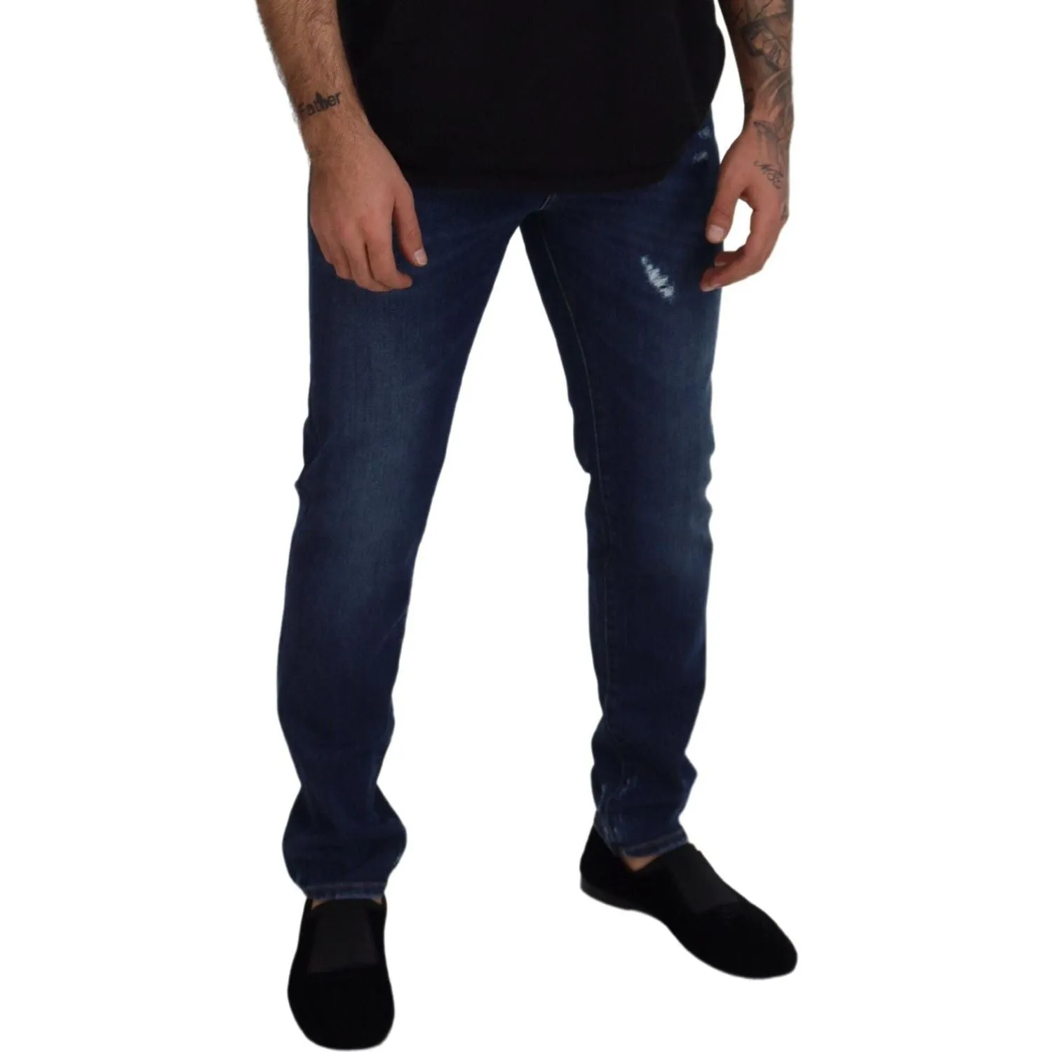 Dolce & Gabbana Chic Slim Fit Italian Denim Sensation