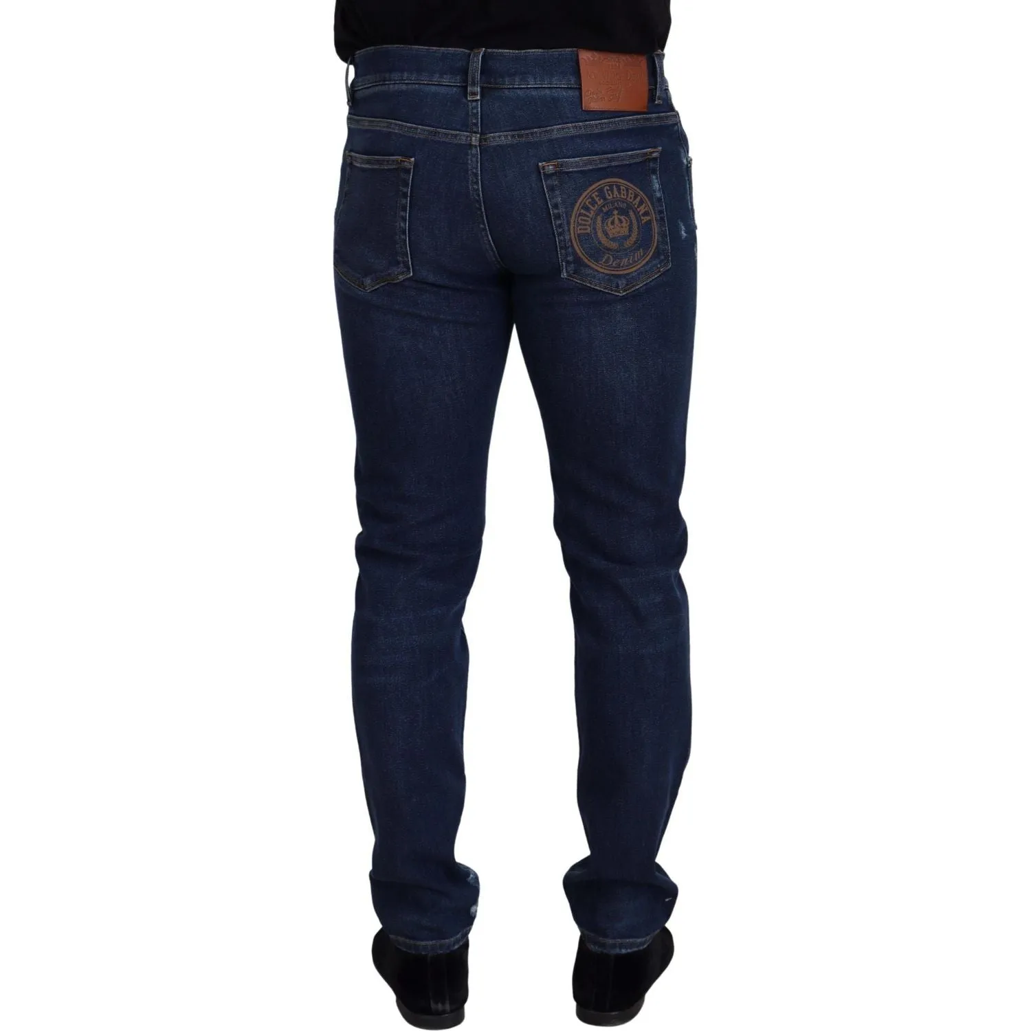 Dolce & Gabbana Chic Slim Fit Italian Denim Sensation