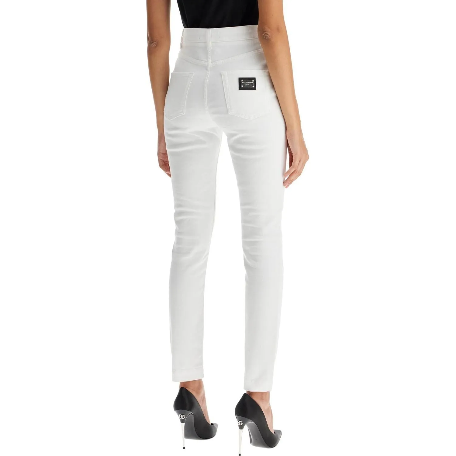 Dolce & Gabbana stretch denim audrey jeans in italian html