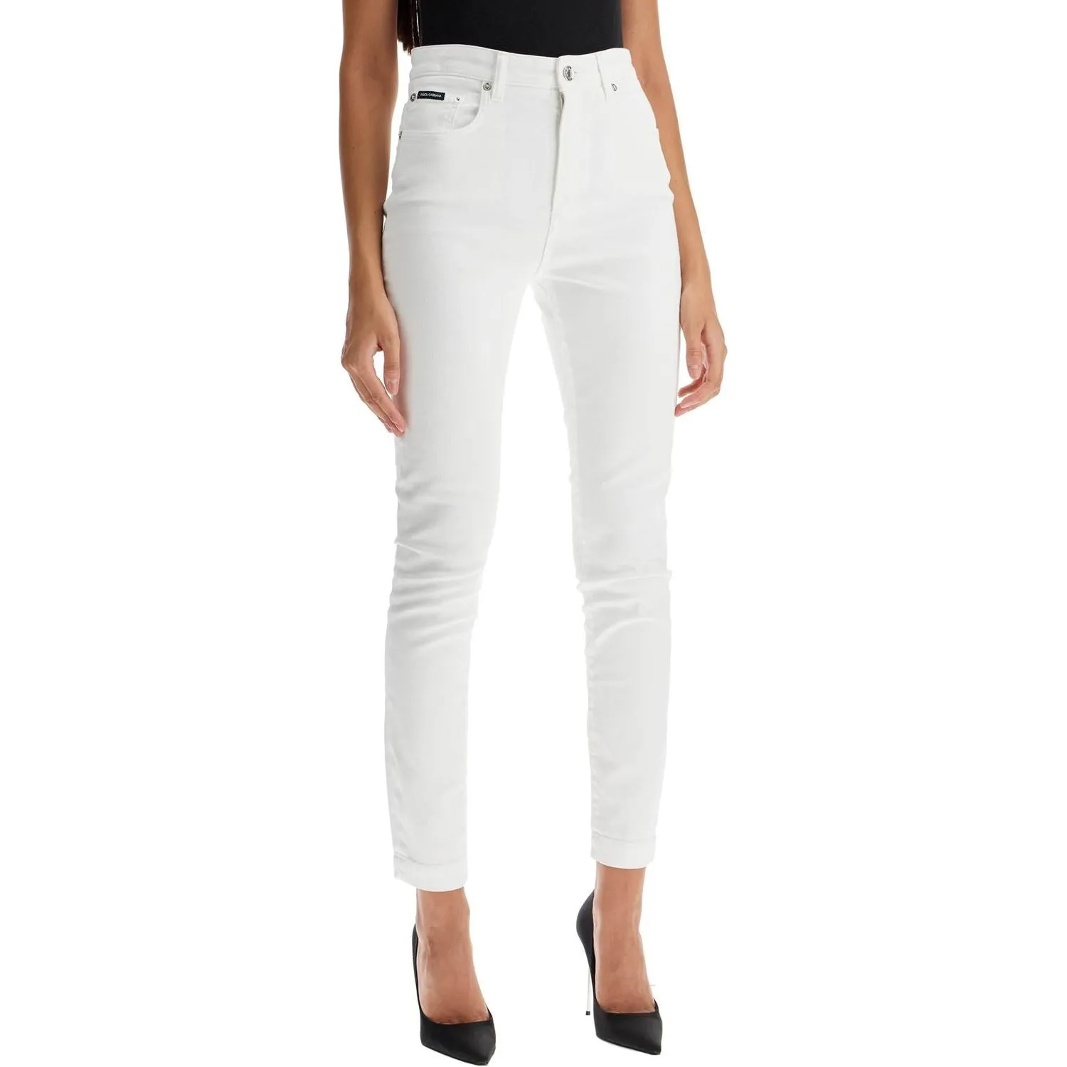 Dolce & Gabbana stretch denim audrey jeans in italian html