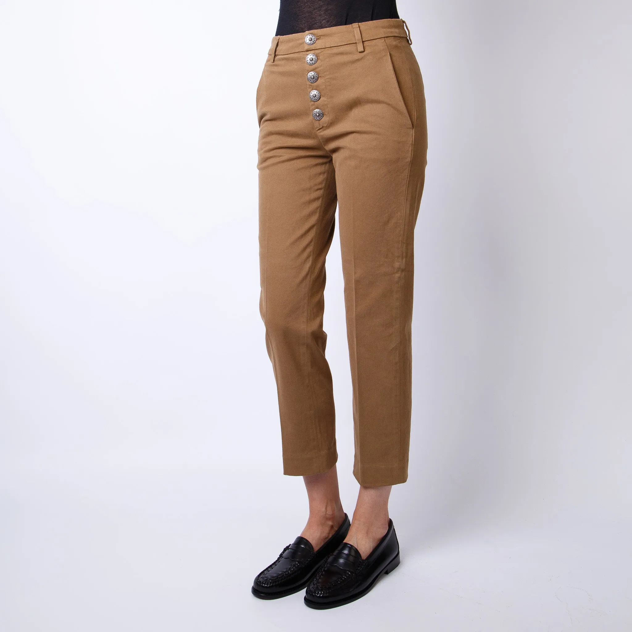 DONDUP JEANS DP576 GSE043D PTD 033 BROWN