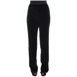 Ermanno Scervino Elegant Black Straight Fit Jeans