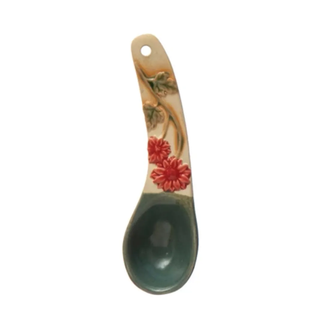 Floral Hand Painted Spoon