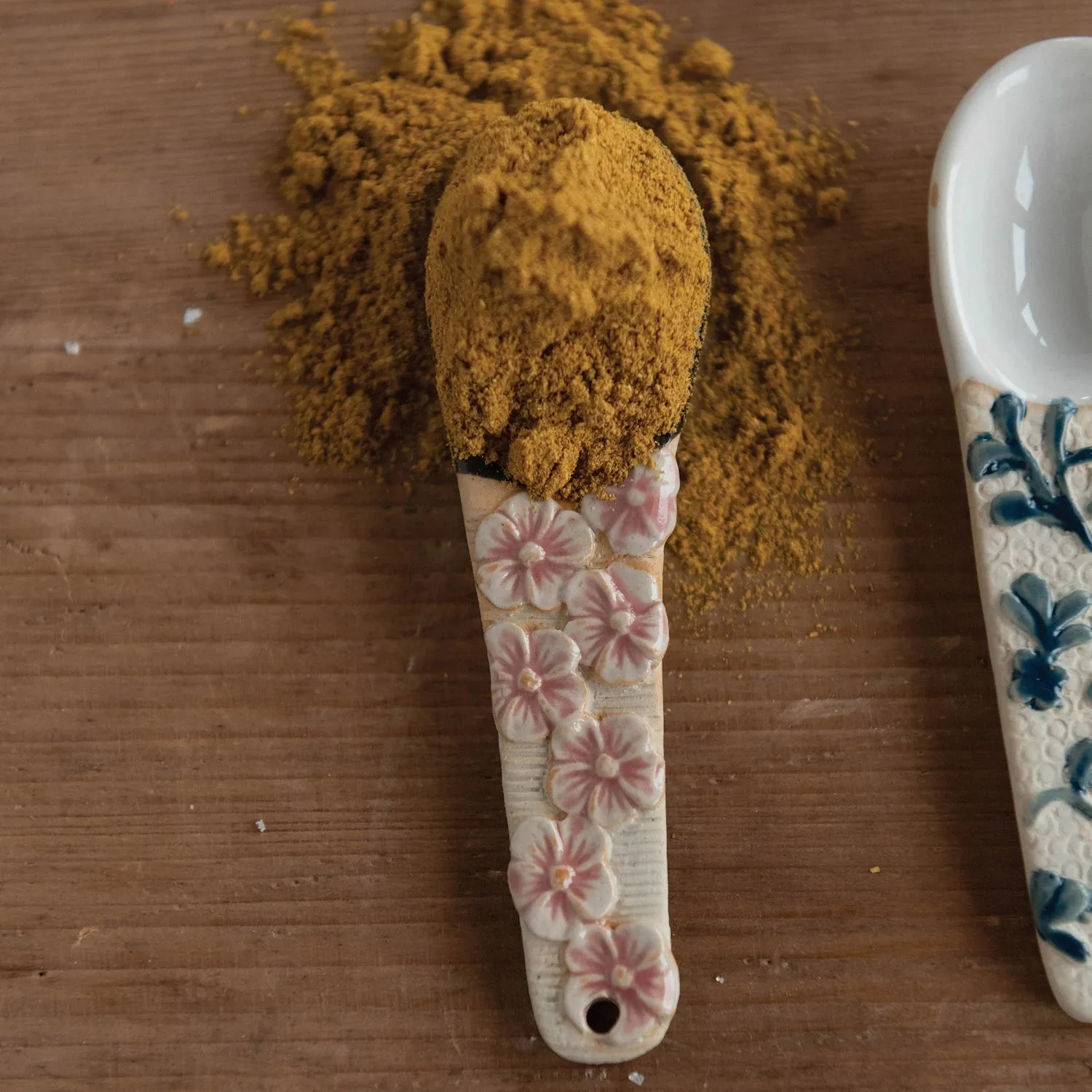 Floral Hand Painted Spoon