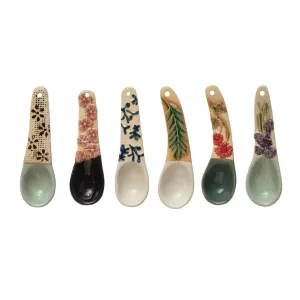 Floral Hand Painted Spoon