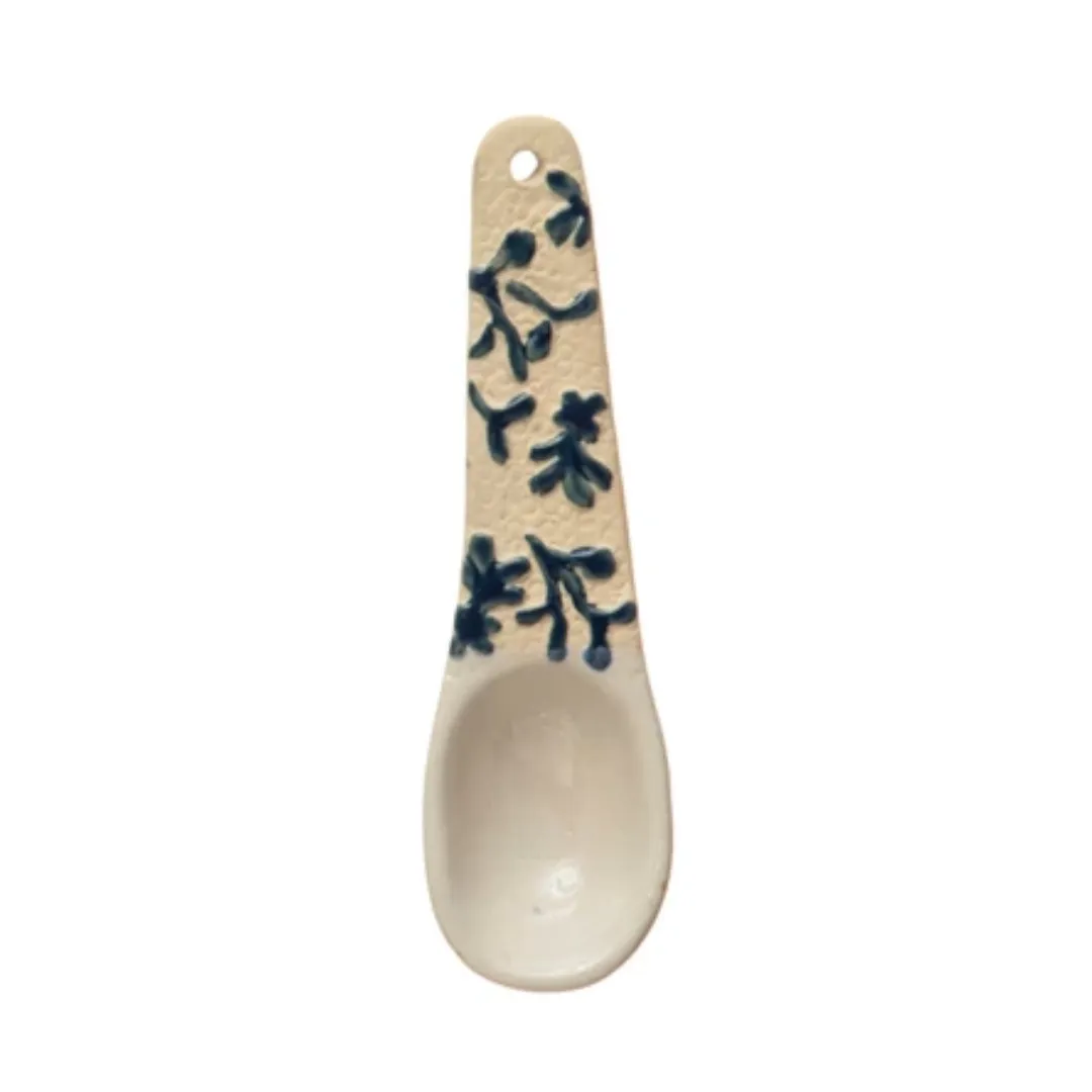 Floral Hand Painted Spoon