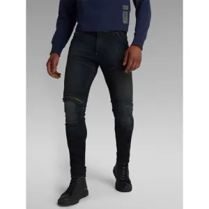 G-STAR 5620 3D ZIP KNEE SKINNY JEANS (WORN IN MOSS)