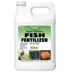 Harris Organic Gardening Fish Fertilizer (128 fl. oz.)