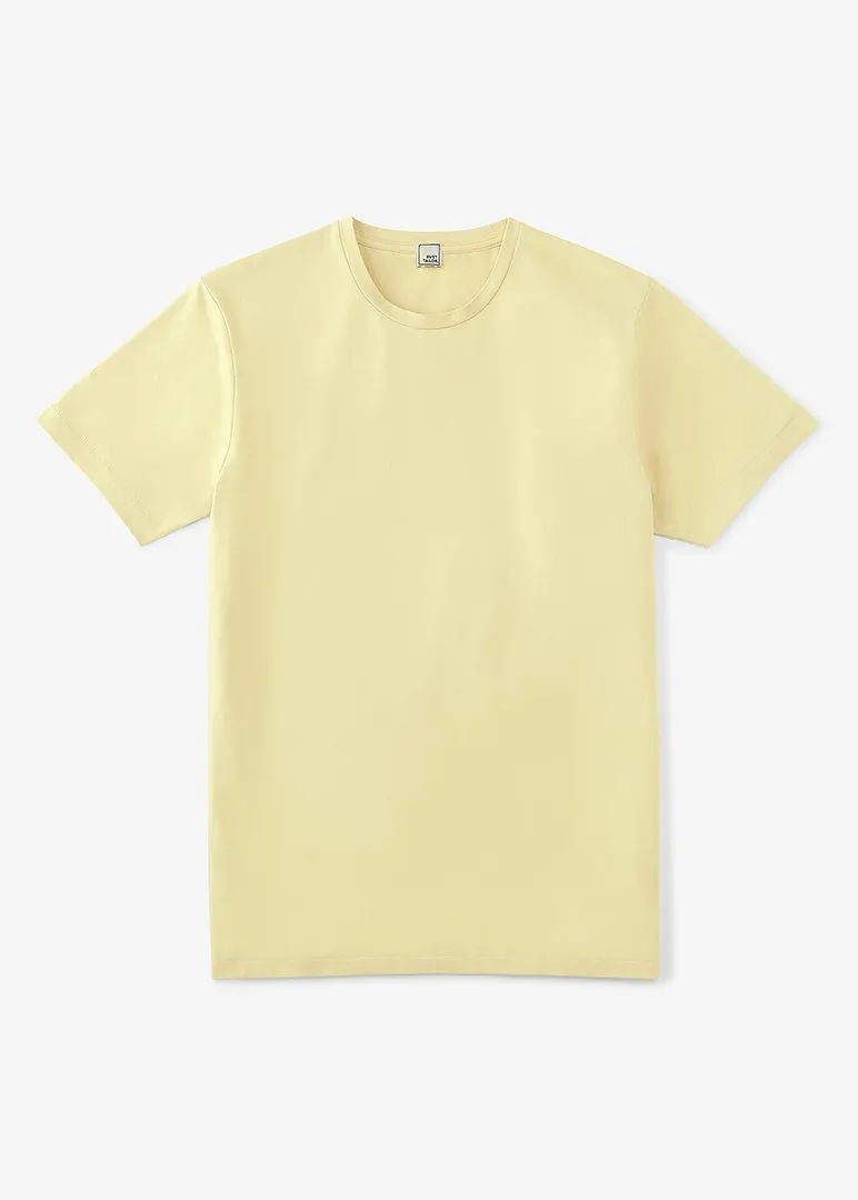 High & Mighty Cotton Stretch T-Shirt | Butter Yellow