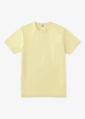 High & Mighty Cotton Stretch T-Shirt | Butter Yellow