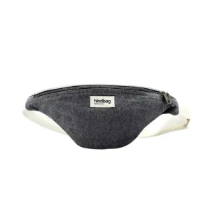 Hindbag Olivia Banana bag - Grey Denim