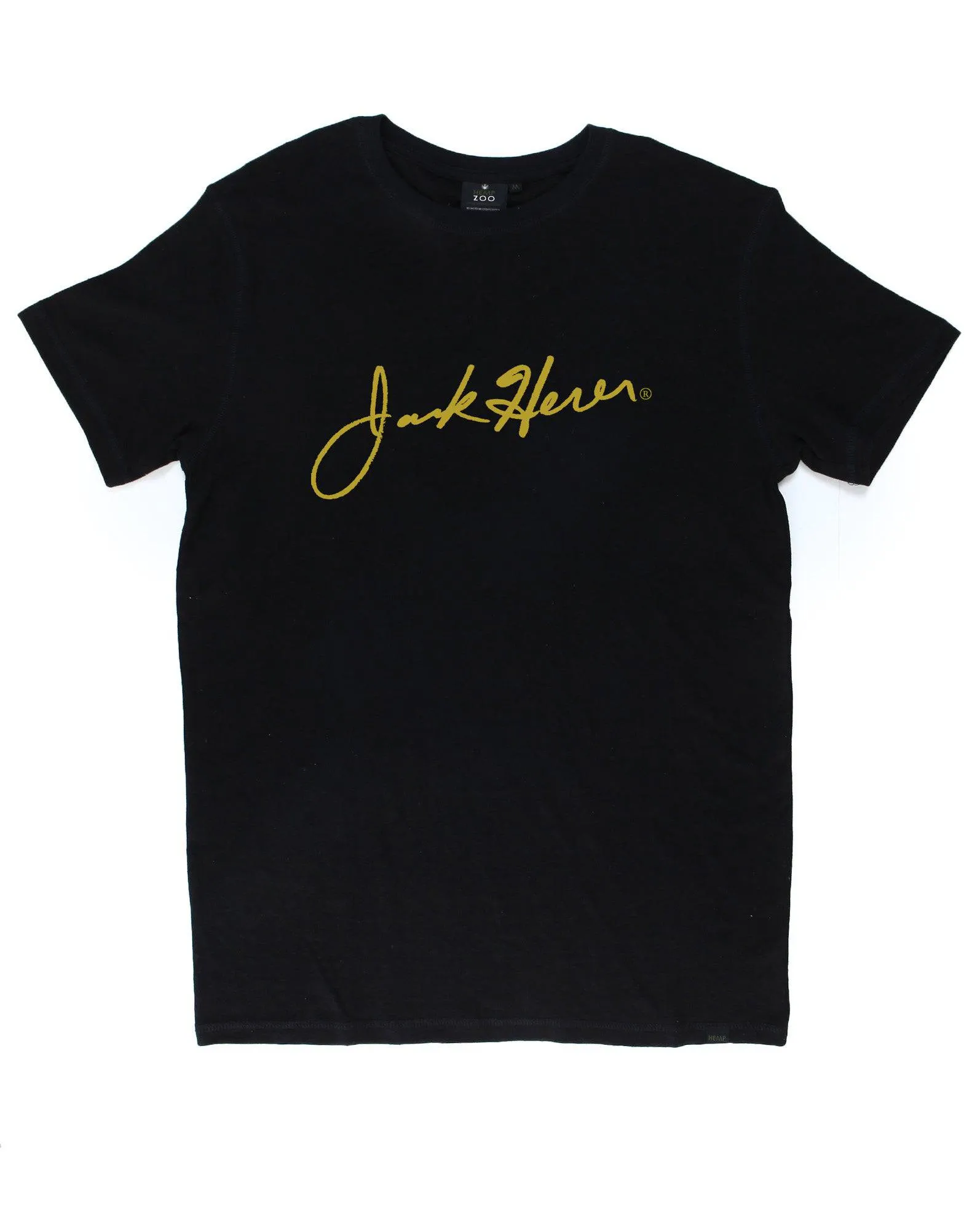 JACK HERER HEMP T-SHIRT ARMOR BLACK