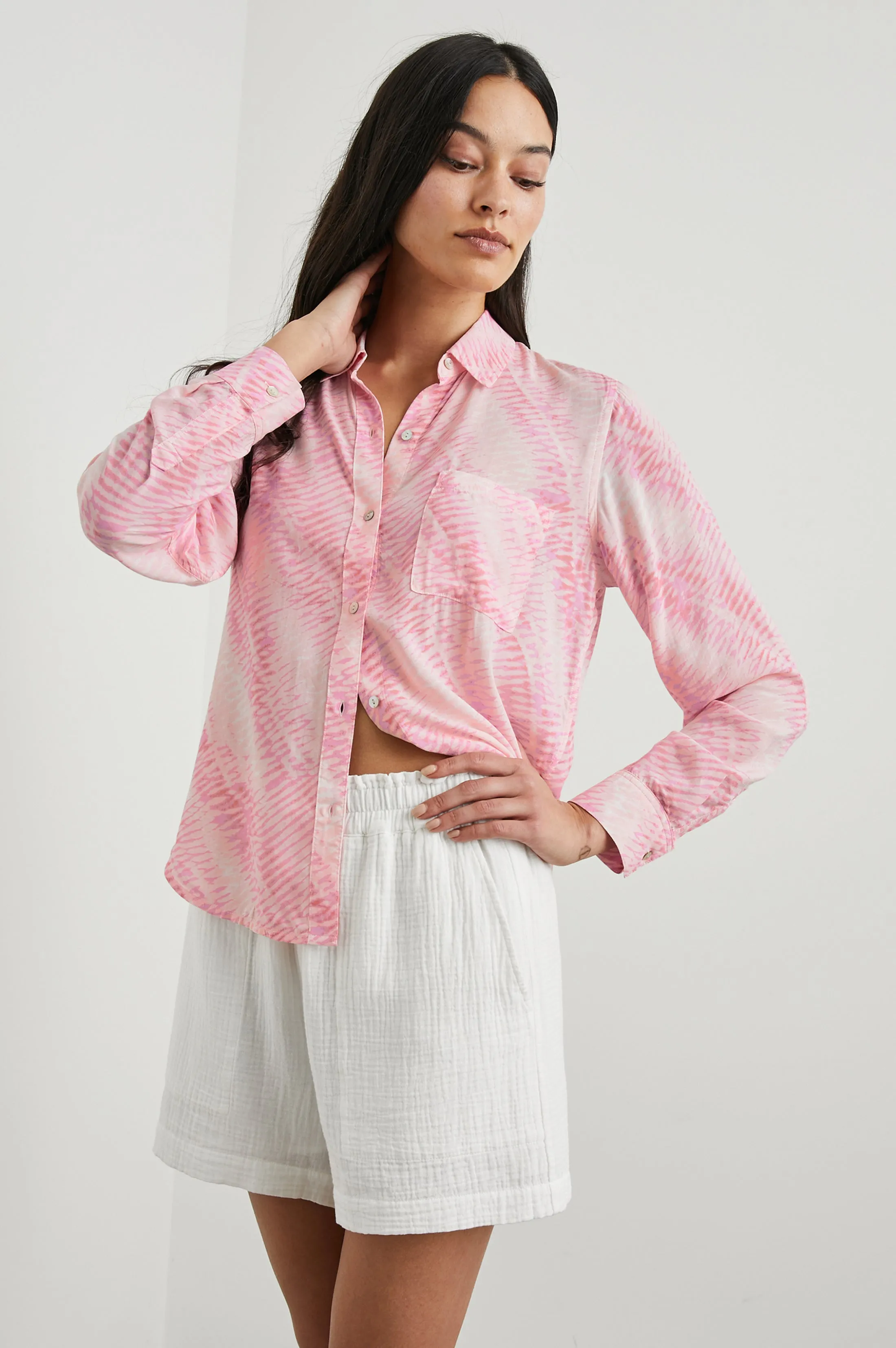 JOSEPHINE SHIRT - ROSE REEF