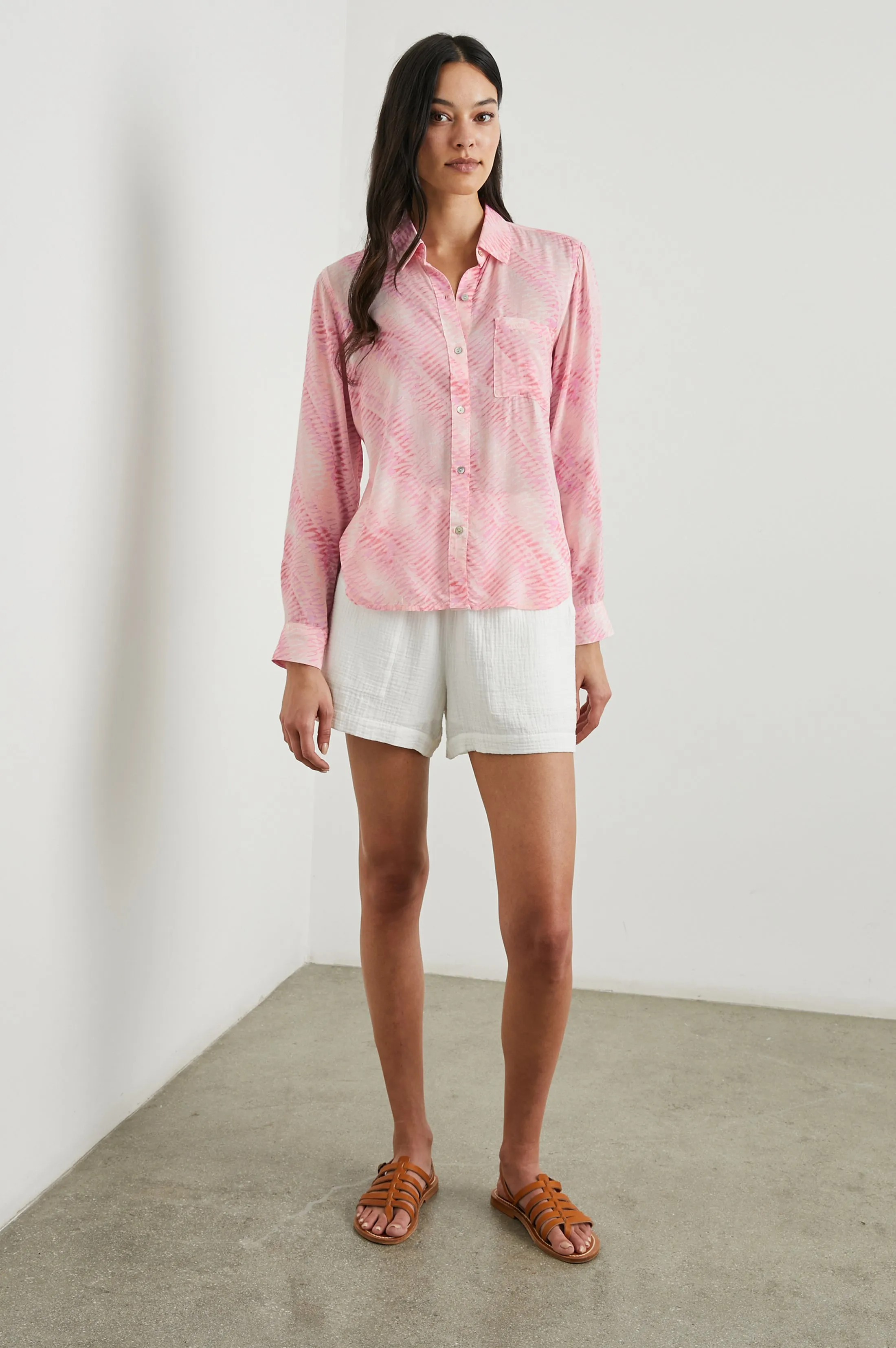 JOSEPHINE SHIRT - ROSE REEF