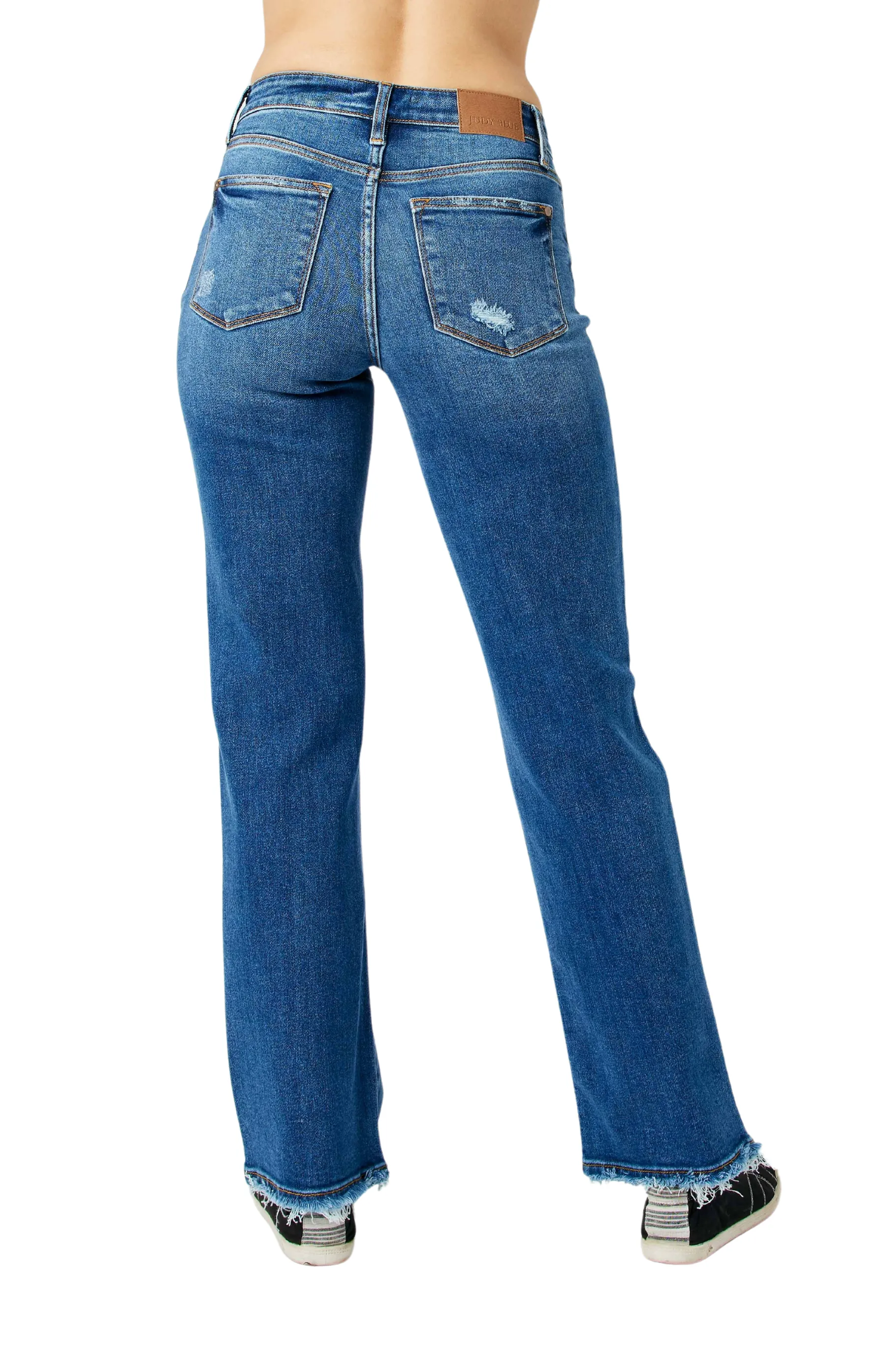 Judy Blue Mid Rise Dad Jean