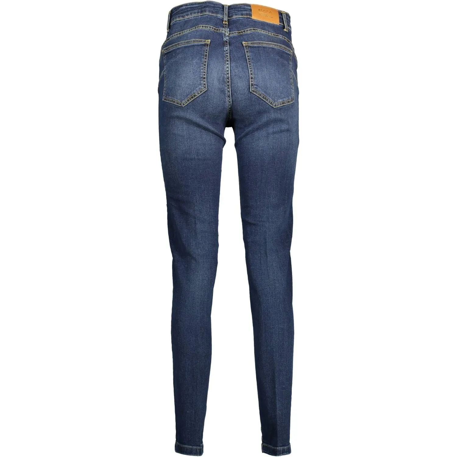 Kocca Blue Cotton Women Jeans