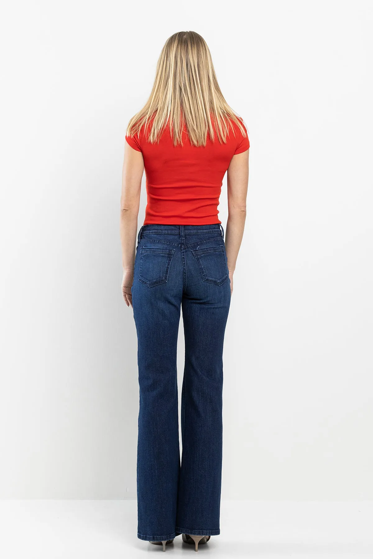 MID RISE ULTRA STRETCH TROUSER WITH FOUR BUTTONS / SP-P12624