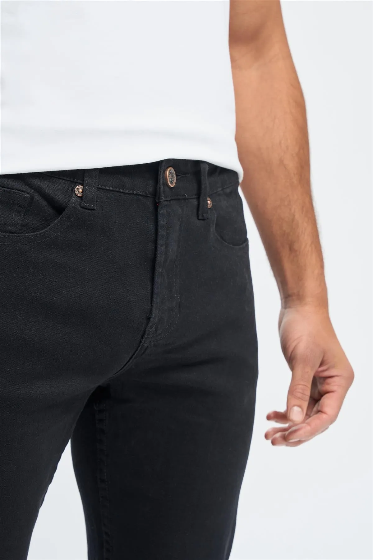 MIlano Black Stretch Denim Jeans