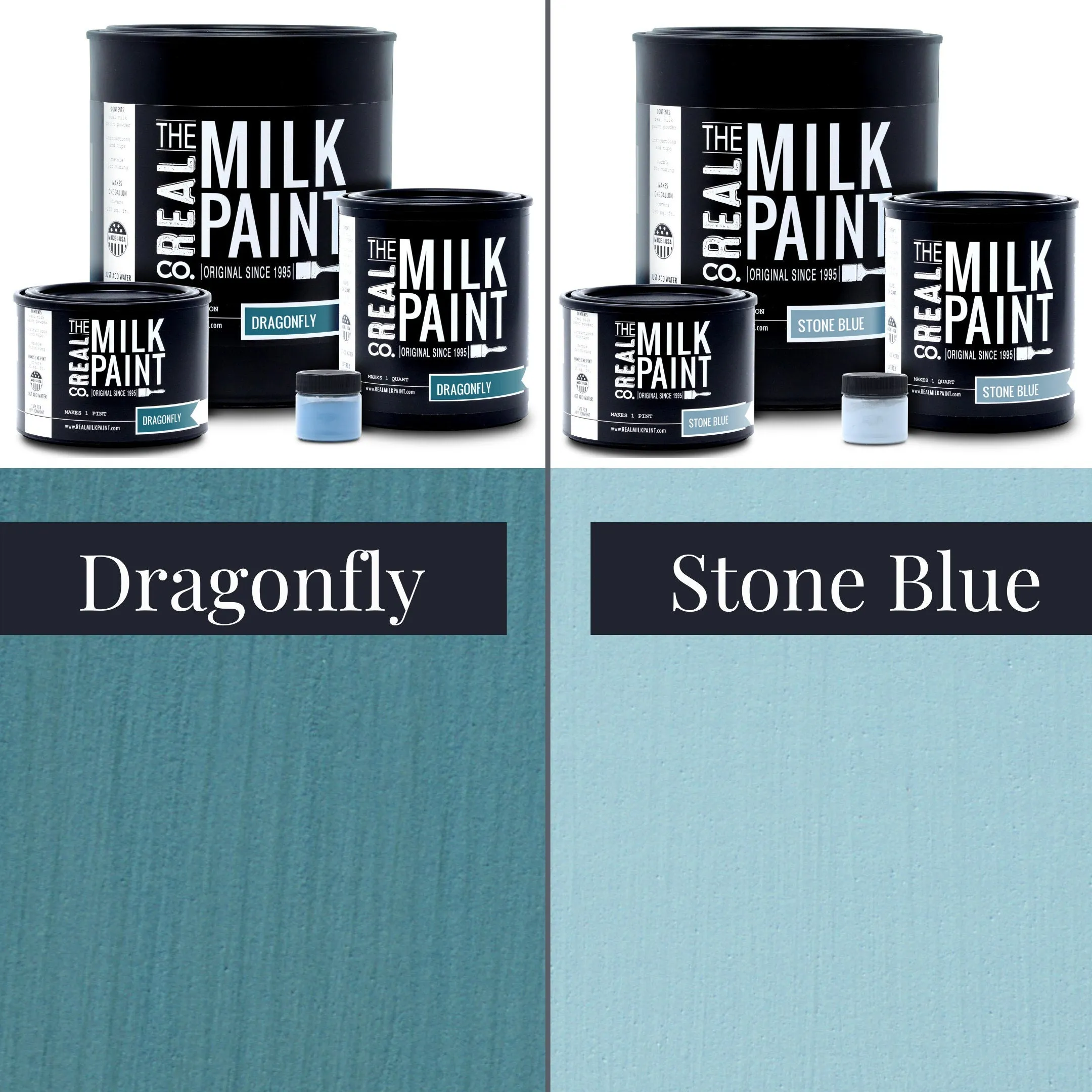 Milk Paint - The Blue Collection, All Natural VOC-free Finish