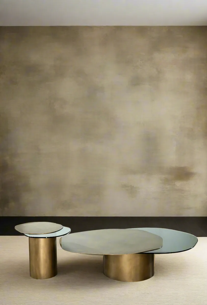 Modern Irregular Kaylee Coffee Table Set