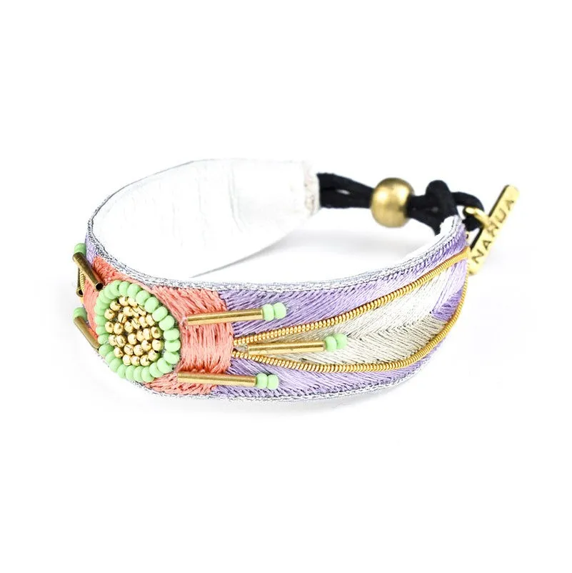 Nahua Aprile Bracelet - Mauve