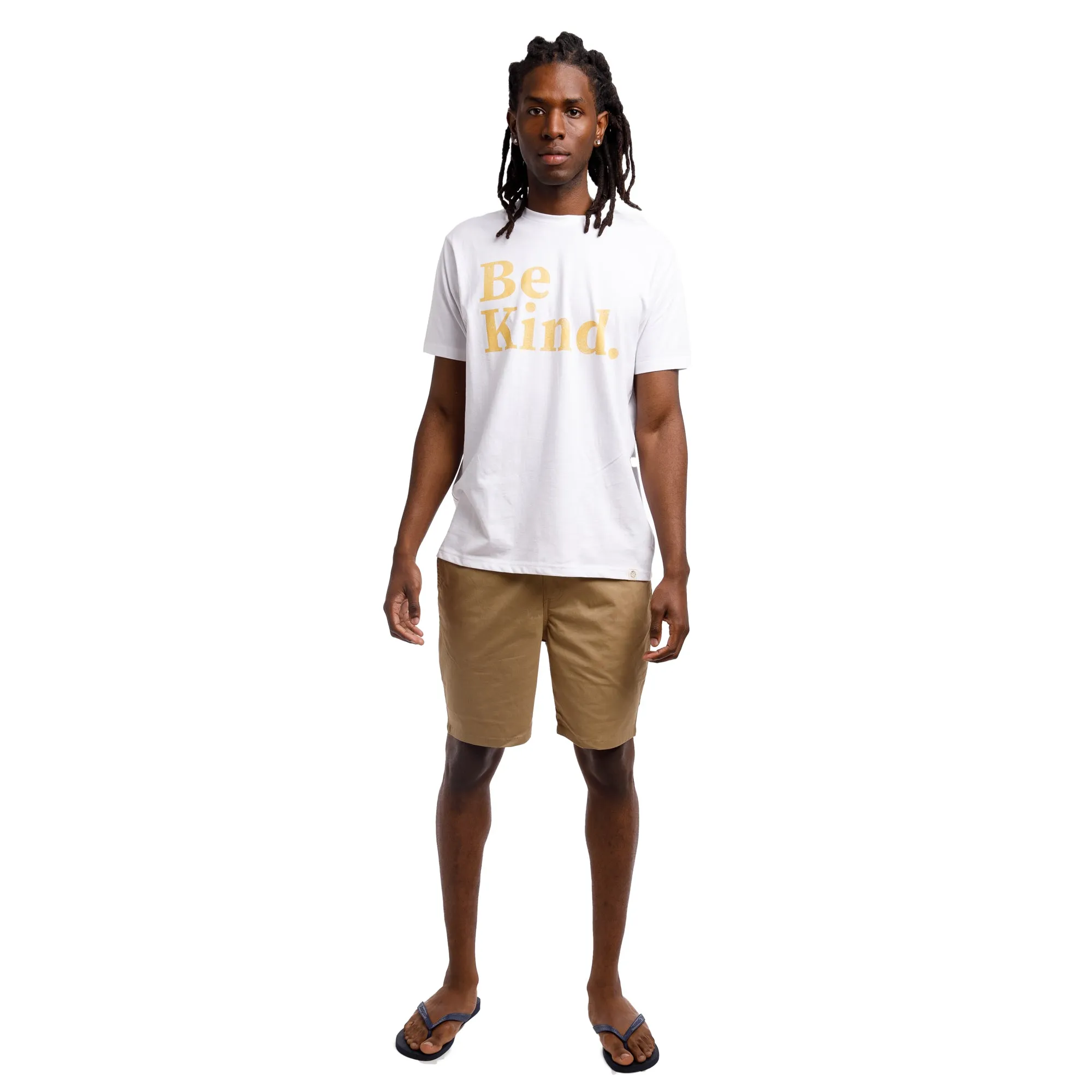 Organic Short Sleeve Crew Neck Tee | Be Kind