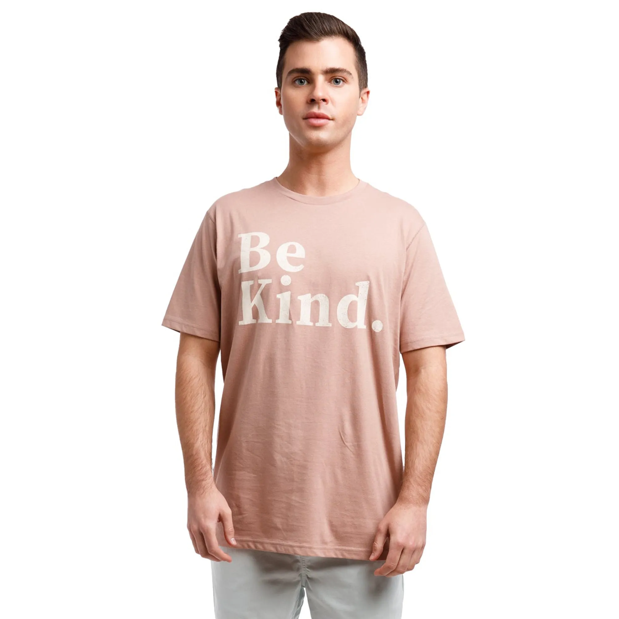 Organic Short Sleeve Crew Neck Tee | Be Kind