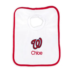 Personalized Washington Nationals Pullover Bib