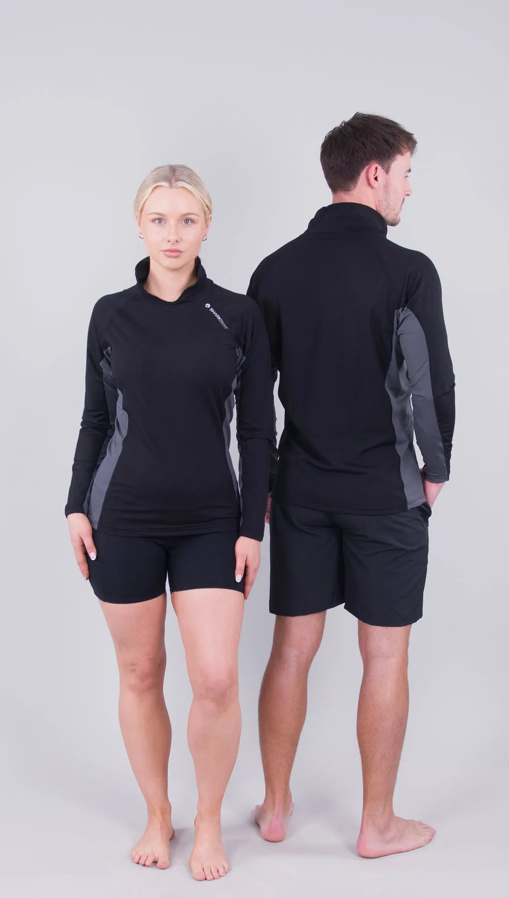 Rapid Dry Rashie - Long Sleeve with Collar