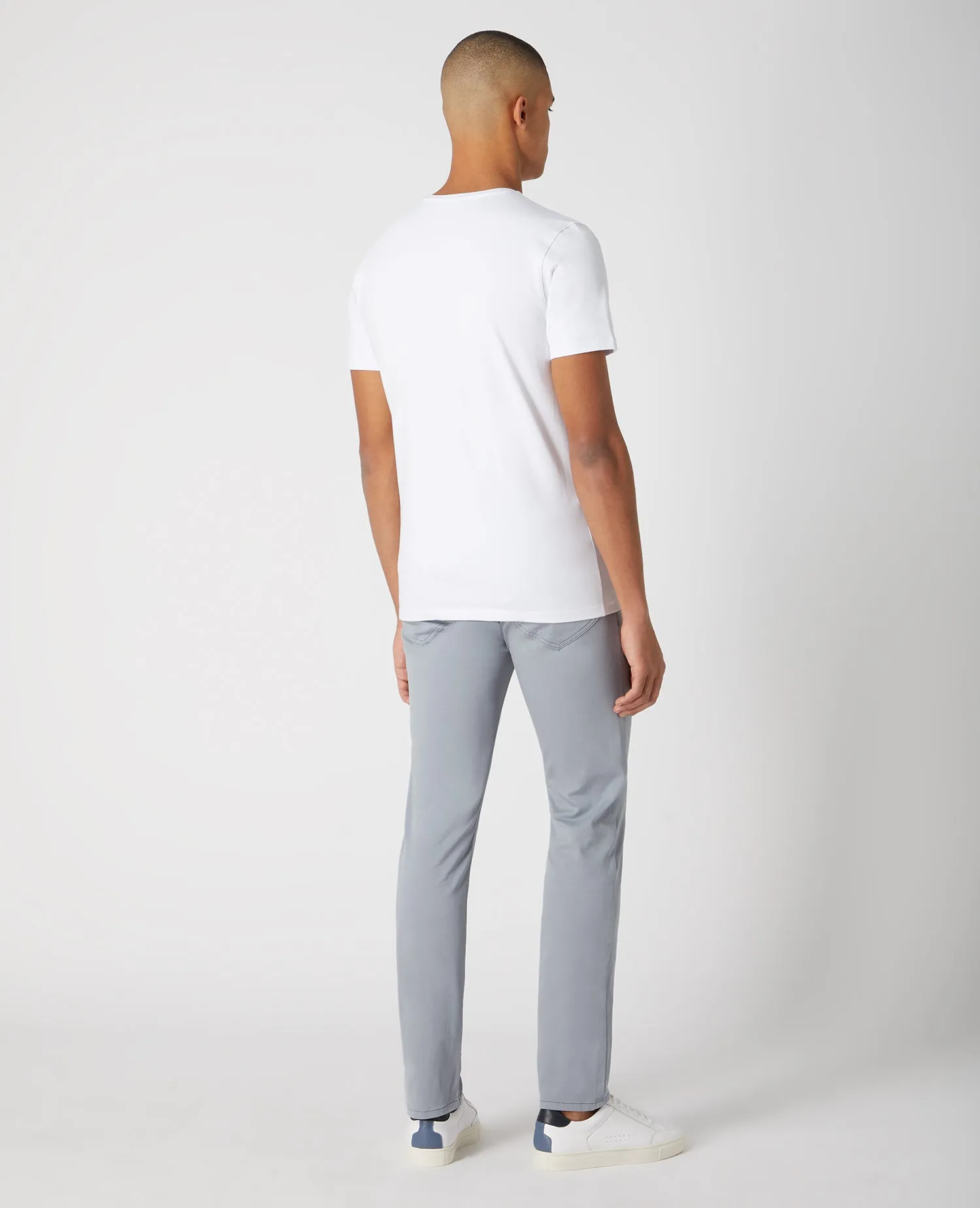 Slim Fit Cotton-Stretch Jeans