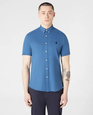 Slim fit cotton stretch shirt