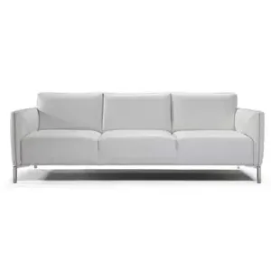 TRATTO WHITE LEATHER SOFA