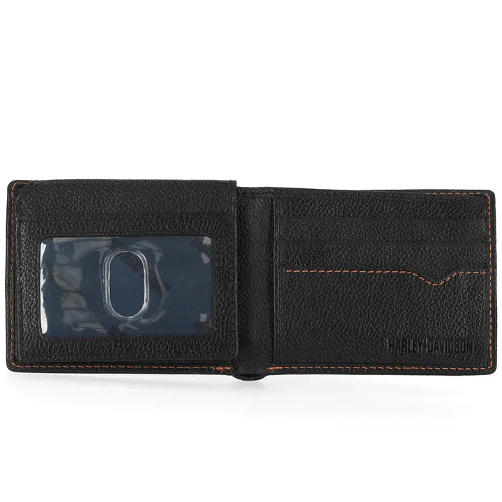 Willie G Skull Passcase Bi-Fold Wallet