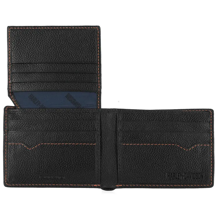 Willie G Skull Passcase Bi-Fold Wallet